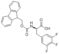 Structure of FMOC-D-3,4,5-TRIFLUOROPHENYLALANINE