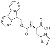 FMOC-D-4-噻唑丙氨酸结构式