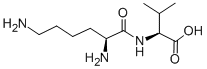 Structure of H-LYS-VAL-OH