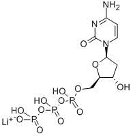 Structure of 2-DEOXY-CYTIDINE-5-TRIPHOSPHATE LITHIUM SALT
