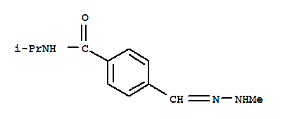 Structure of N-isopropyl-alpha-(2-methylhydrazo)-4-toluamide
