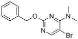 Structure of 2-(Benzyloxy)-5-bromo-N,N-dimethylpyrimidin-4-amine