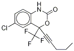 Structure of rac 6-Chloro-1,4-dihydro-4-(1-pentynyl)-4-(trifluoroMethyl)-2H-3,1-benzoxazin-2-one