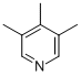 Structure of 3,4,5-trimethylpyridine