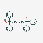 1,1,6,6-tetraphenylhexa-2,4-diyne-1,6-diol结构式