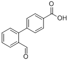 Structure of 2-FORMYL-BIPHENYL-4-CARBOXYLIC ACID