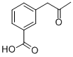 3-(2-OXO-PROPYL)-BENZOIC ACID结构式