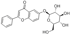 Structure of 6-HYDROXYFLAVONE-BETA-D-GLUCOSIDE