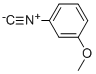 Structure of 3-Methoxyphenylisocyanide