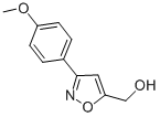 Structure of [3-(4-METHOXY-PHENYL)-ISOXAZOL-5-YL]-METHANOL