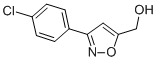 Structure of [3-(4-CHLOROPHENYL)-5-ISOXAZOLYL]METHANOL