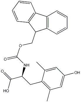 Structure of (S)-N-Fmoc-2,6-Dimethyltyrosine