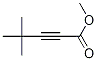 Structure of 2-Pentynoic acid, 4,4-dimethyl, methyl ester