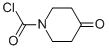 Structure of 1-PIPERIDINECARBONYL CHLORIDE,4-OXO-