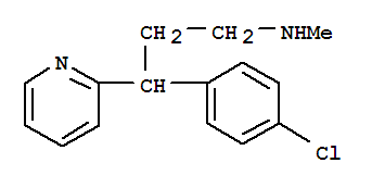 Structure of N-desmethylchlorpheniramine