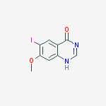 Structure of 6-iodo-7-methoxyquinazolin-4-ol