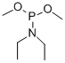 Structure of DIMETHYL N,N-DIETHYLPHOSPHORAMIDITE