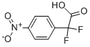 Structure of 2,2-DIFLUORO-2-(4-NITROPHENYL)ACETIC ACID