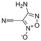 Structure of 1,2,5-Oxadiazole-3-carbonitrile,4-amino-, 2-oxide