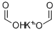 Structure of FORMIC ACID, POTASSIUM SALT (2:1)
