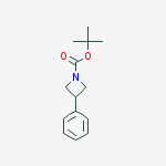 Structure of Tert-butyl 3-phenylazetidine-1-carboxylate