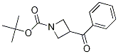 Tert-butyl 3-benzoylazetidine-1-carboxylate结构式