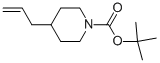 1-Boc-4-(2-propen-1-yl)-piperidine结构式