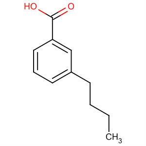 Structure of Benzoic acid, 3-butyl-
