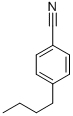 Structure of 4-BUTYLBENZONITRILE