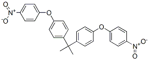 Structure of 1,1-Isopropylidenebis(p-phenyleneoxy)bis(4-nitrobenzene)