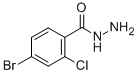4-BROMO-2-CHLOROBENZHYDRAZIDE结构式