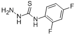 Structure of N-(2,4-DIFLUOROPHENYL)-1-HYDRAZINECARBOTHIOAMIDE