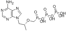 Structure of [(1R)-2(6-Amino-9H-purin-9-yl)-1-methylethoxy]methyl]-isohypophosphoric Acid