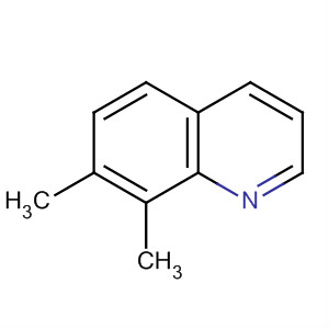 Structure of Quinoline, 7,8-dimethyl-