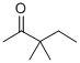 Structure of 3,3-DIMETHYL-2-PENTANONE