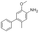 Structure of 5-METHYL-4-PHENYL-O-ANISIDINE