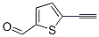 Structure of 2-Thiophenecarboxaldehyde,5-ethynyl-