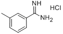 Structure of 3-Methylbenzenecarboximidamide hydrochloride