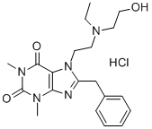 Structure of bamifylline hydrochloride