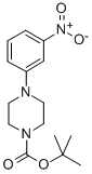 Structure of TERT-BUTYL 4-(3-NITROPHENYL)PIPERAZINE-1-CARBOXYLATE