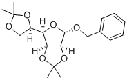 Structure of Benzyl 2-O,3-O:5-O,6-O-diisopropylidene-α-D-mannofuranoside