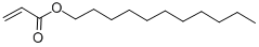 UNDECYL ACRYLATE结构式