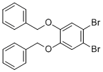 Structure of BENZENE, 1,2-DIBROMO-4,5-BIS(PHENYLMETHOXY)-