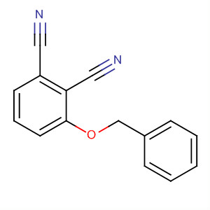 1,2-Benzenedicarbonitrile, 3-(phenylmethoxy)-结构式