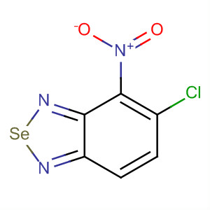 5-CHLORO-4-NITRO-2,1,3-BENZOSELENADIAZOLE结构式