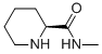 2-PIPERIDINECARBOXAMIDE,N-METHYL-,(2S)-结构式