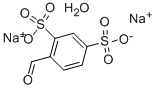Structure of 4-FORMYL-1,3-BENZENEDISULFONIC ACID, DIS ODIUM SALT HYDRATE, 97%