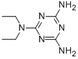 Structure of 2,4-DIAMINO-6-DIETHYLAMINO-1,3,5-TRIAZINE