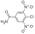 Structure of 4-CHLORO-3,5-DINITROBENZAMIDE