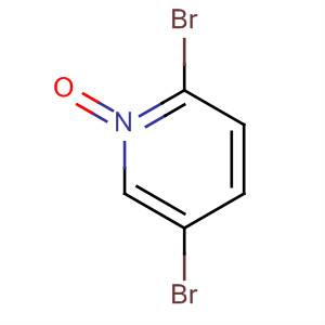Pyridine, 2,5-dibromo-, 1-oxide结构式